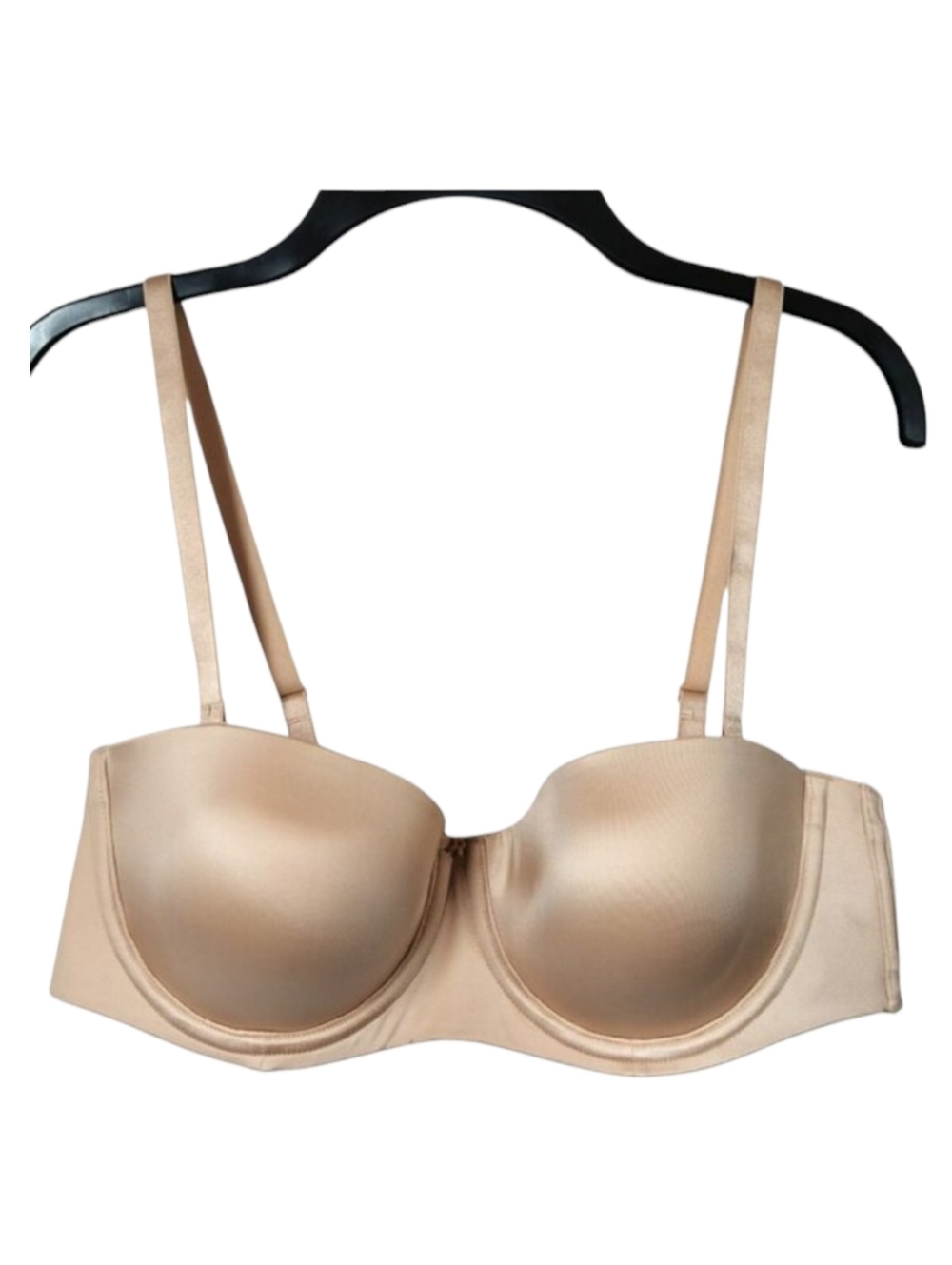 Convertible Nude Strapless Bra with Removable Straps